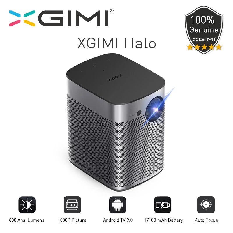 XGIMI  Halo+, portable projector with built-in battery