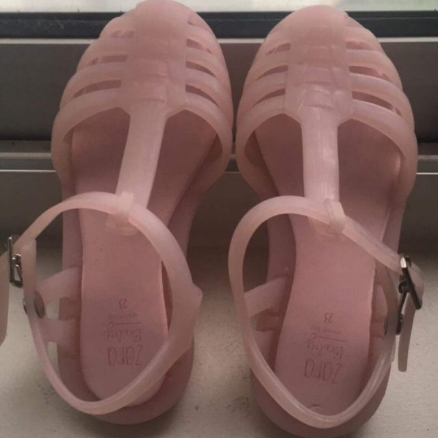 Zara best sale jelly shoes