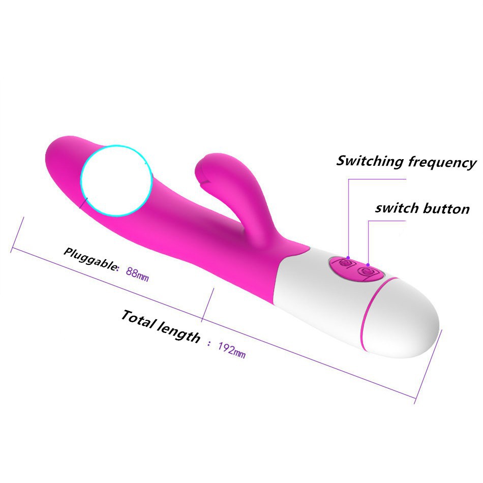 30 Speed Dual G-Spot Rabbit Vibrator Dildo Vibrator Adult Sex Toys for  Women and Gir | Shopee Philippines