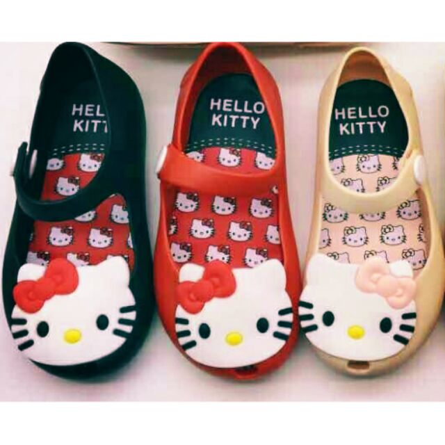 Mini melissa hello kitty hot sale shoes