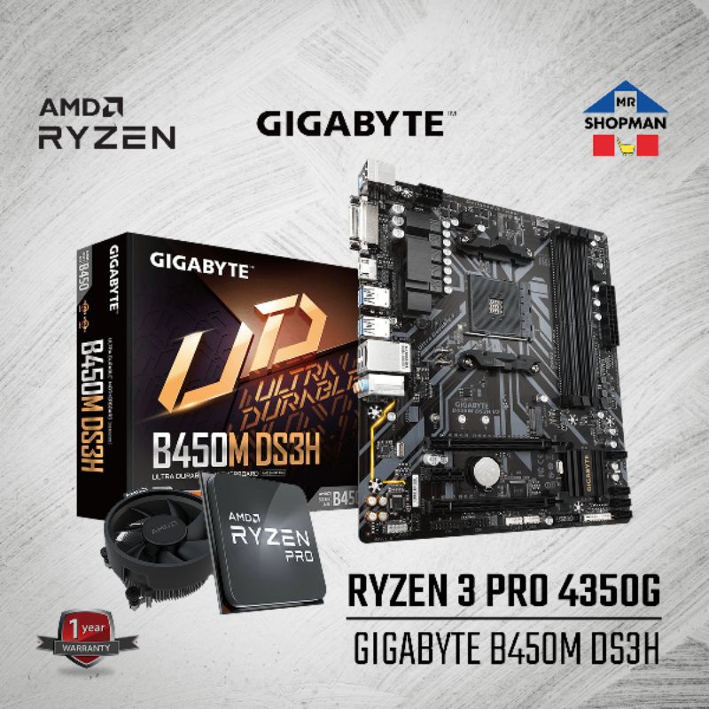 ryzen 3 pro 4350g motherboard