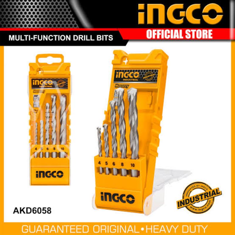 INGCO MULTIFUNCTION DRILL BITS (AKD6058) Shopee Philippines