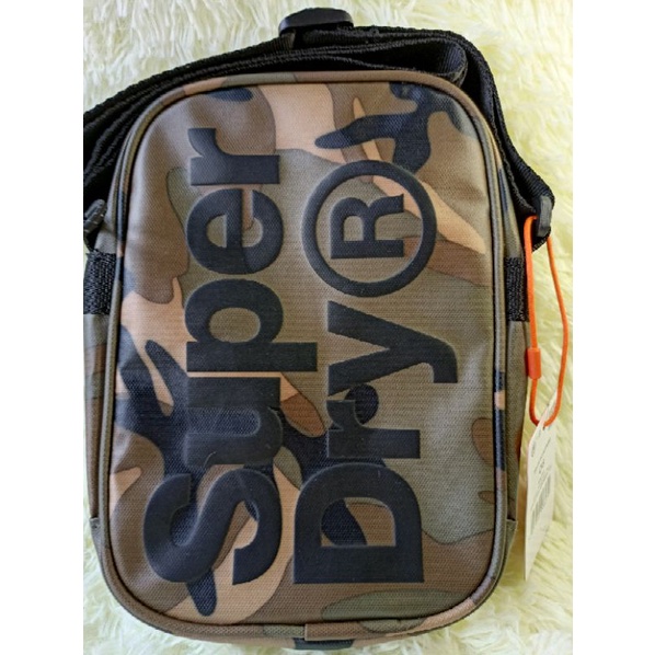 SUPERDRY SIDE BAG GREEN CAMO TARP M9100022A-0VM Benson66, 43% OFF