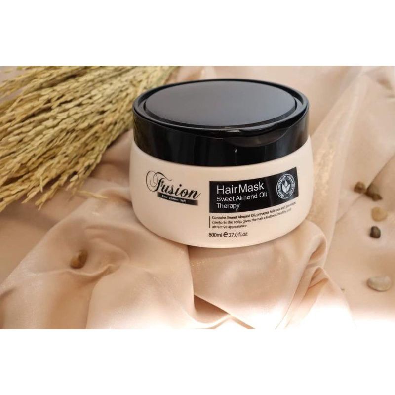 Fusion hair mask sweet almond oil therapy Shopee Philippines