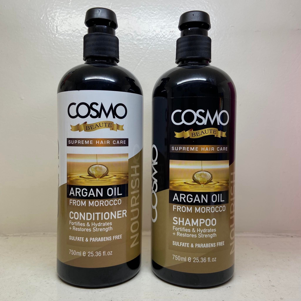Cosmo Argan Oil Conditioner/Shampoo 750ML Shopee Philippines