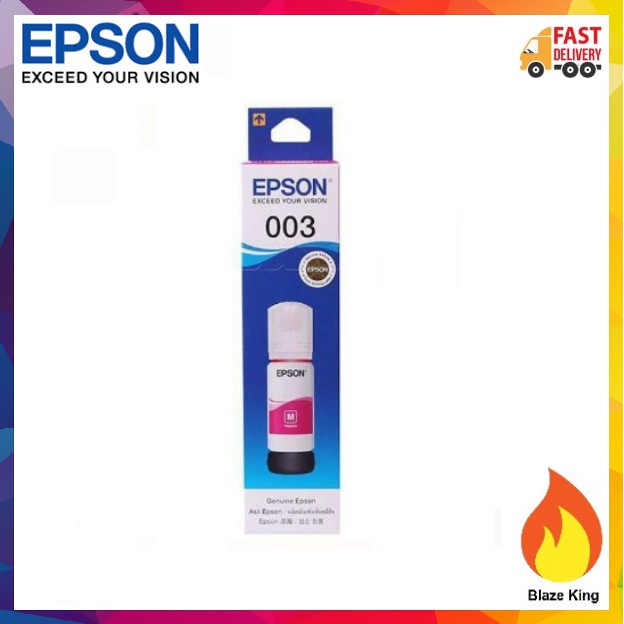 Epson 003 Ink Magenta color | Shopee Philippines