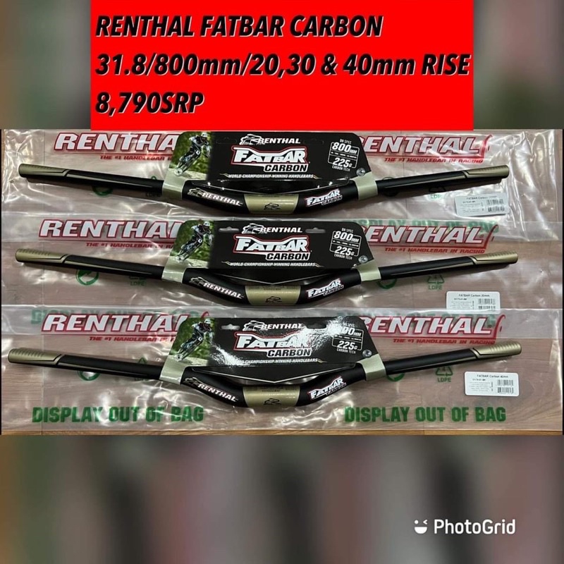 renthal fatbar 31.8 800mm