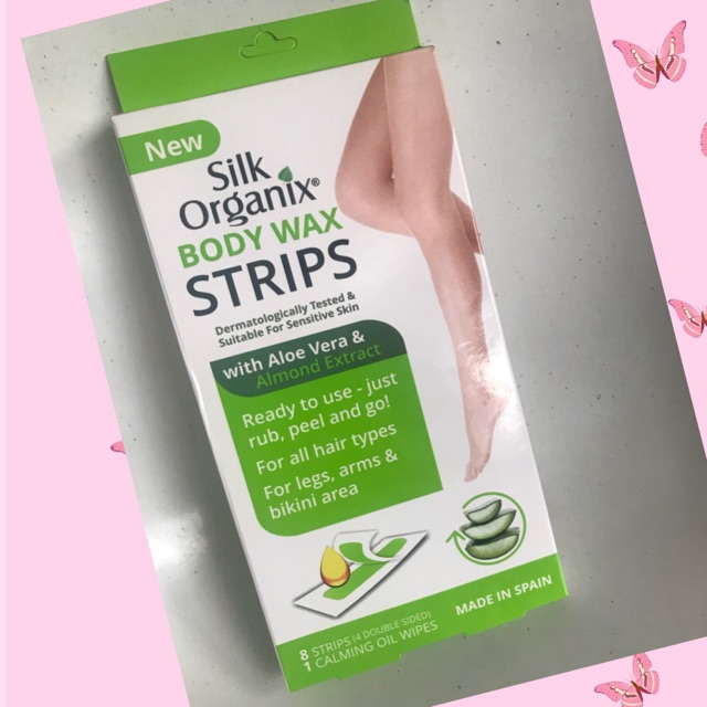 Silk organix body wax strips Shopee Philippines