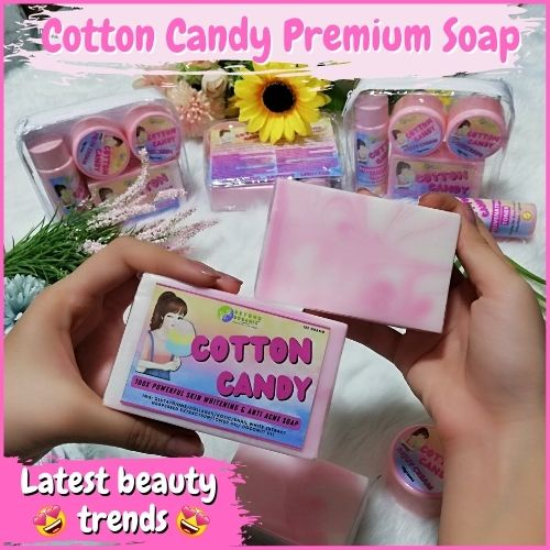 Cotton Candy Rejuv Set with 100x Powerful whitening & Anti Acne Soap ...