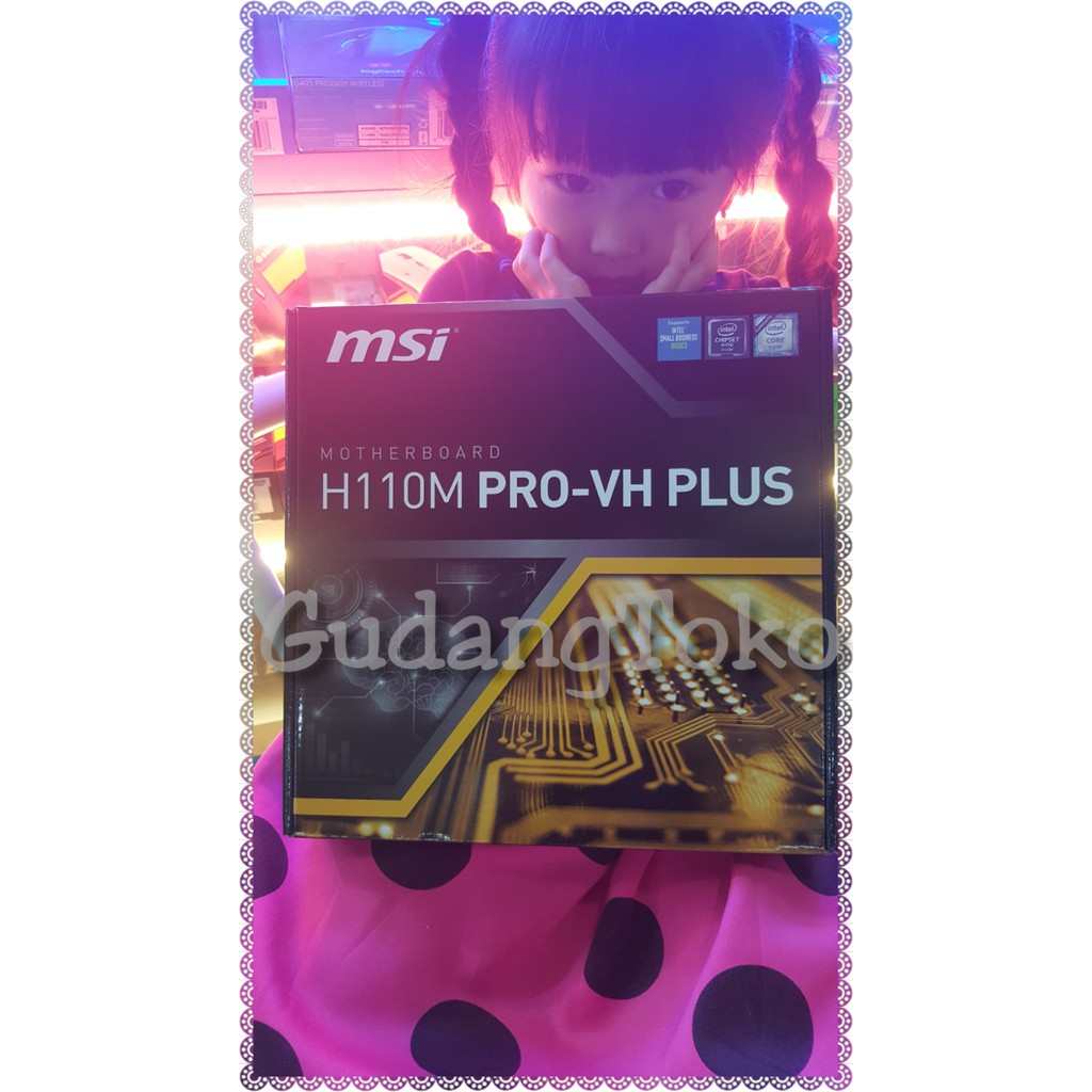 Motherboard Msi H110m Pro Vh Plus | Shopee Philippines
