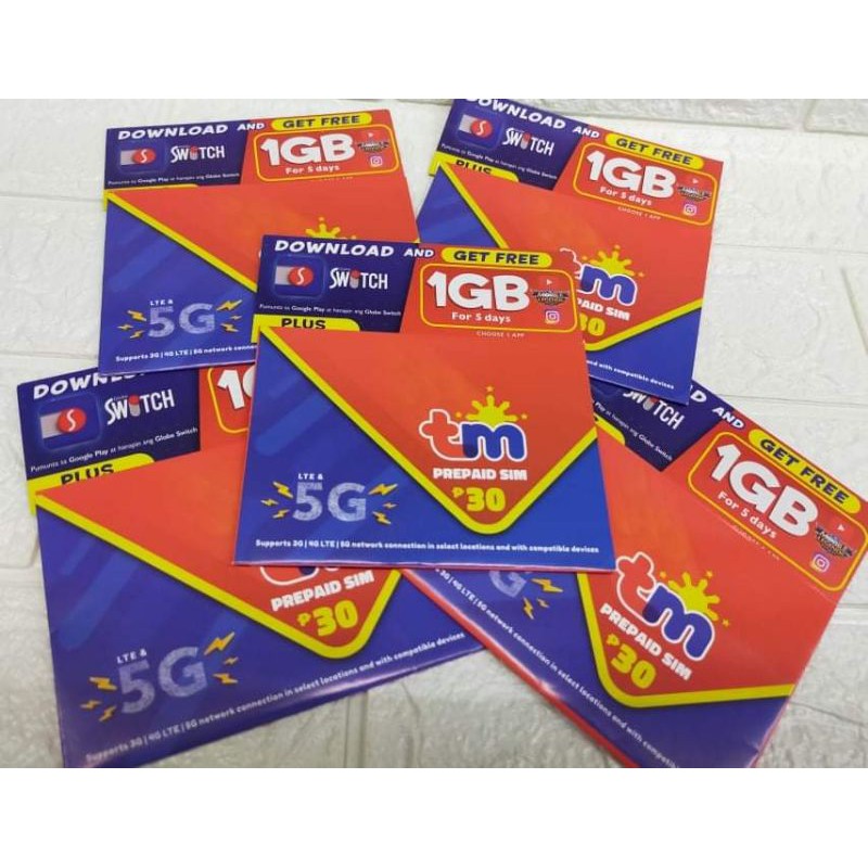 TM 5G SIM TRIPLE CUT | Shopee Philippines
