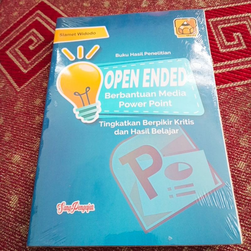 Open ended Book Criminal Thinking PowerPoint media Point Study Shopee