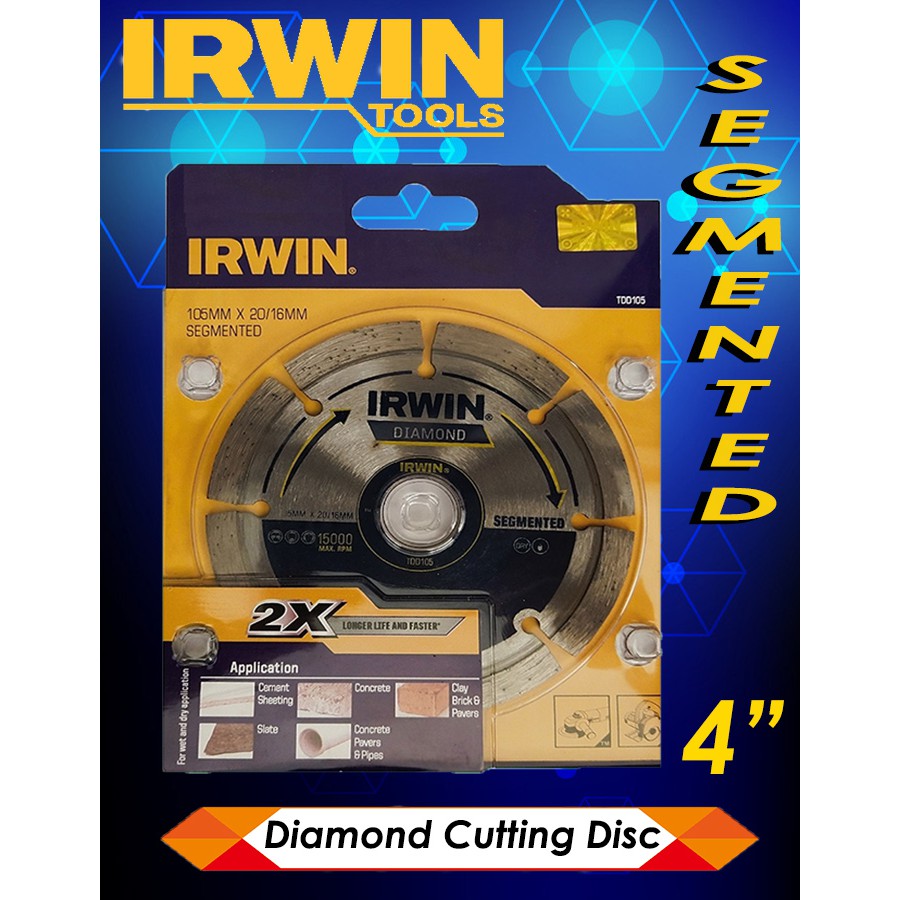 IRWIN Diamond Cutting Disc 4
