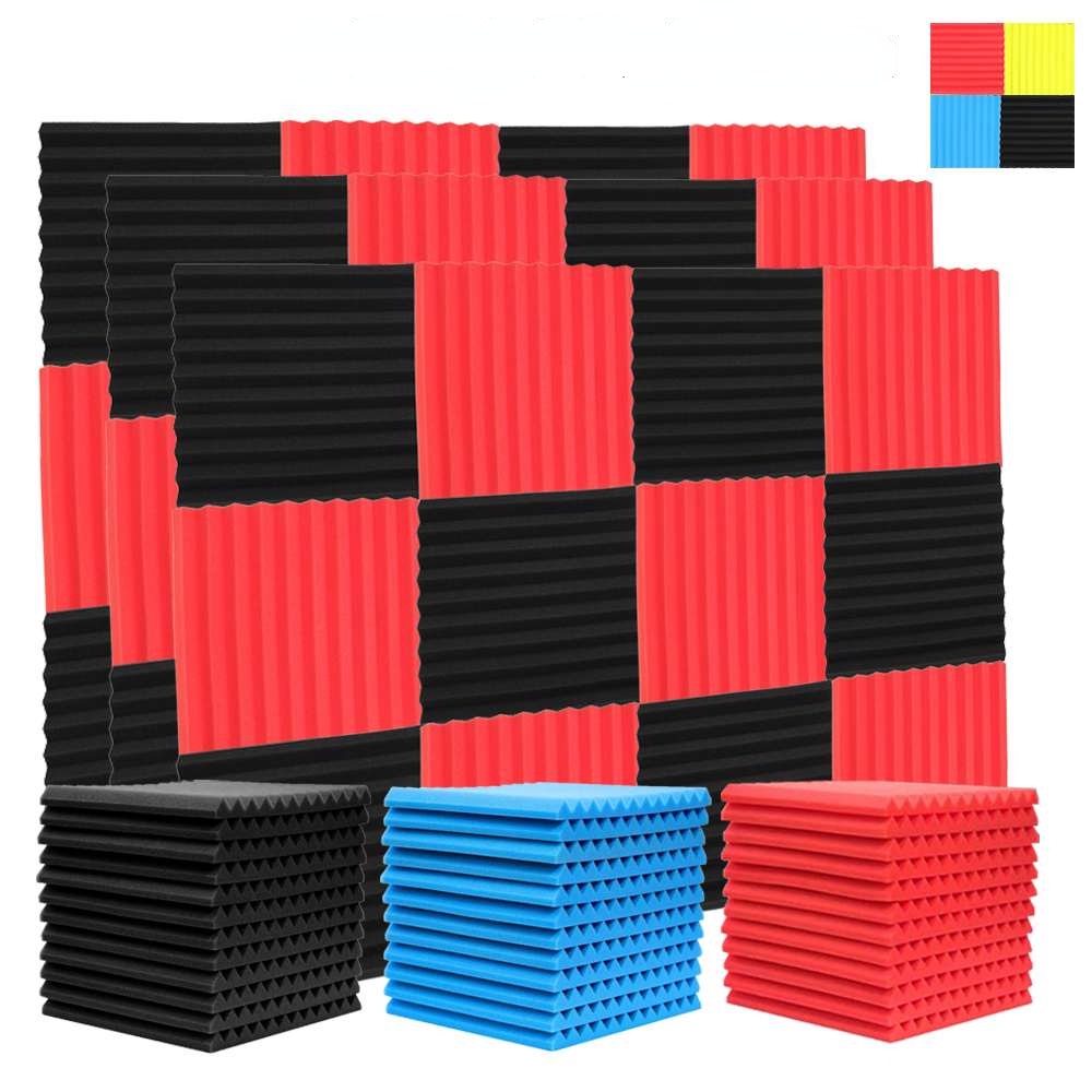 Acoustic Foam 12pcs Studio Acoustic Foam Panels Soundproof Sponge