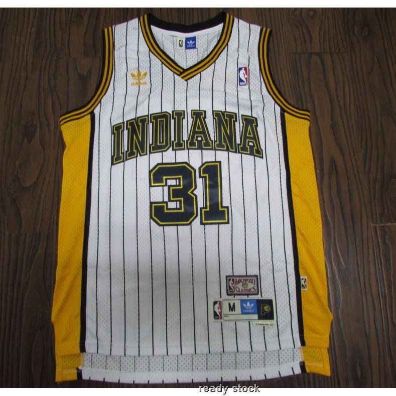 Jersey - Indiana Pacers 31# Reggie Miller Basketball Jerseys for Men And  Women Retro Jersey Cool Breathable Fabric,L:180cm/75~85kg: Buy Online at  Best Price in UAE 
