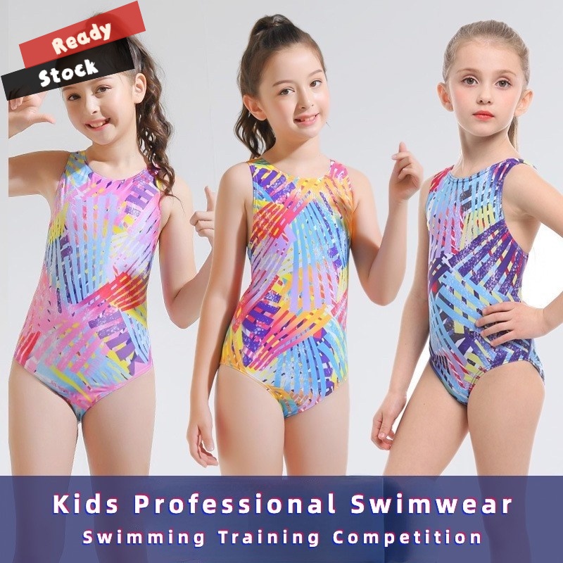 Kids Happy Birthday Swimsuit #1 - Baby Girl Teens Bathing Suit