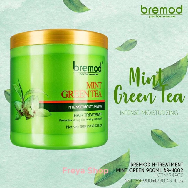 Bremod Hair Treatment Mint Green Tea 900ml Shopee Philippines