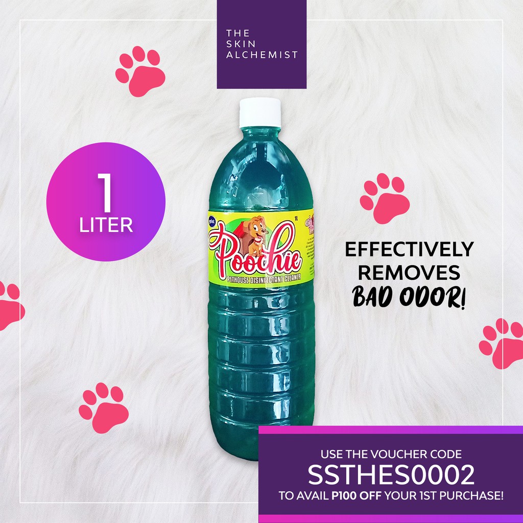 Grist Poochie Pet House Super Effective Disinfectant Cleaner Mint Scent 1 Liter Shopee Philippines