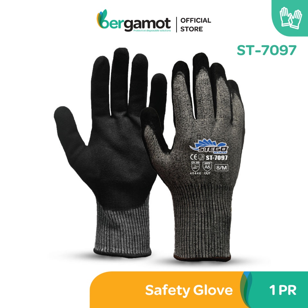 ST7097 STEGO Cut Defender III Level 5 Cut Resistant Safety Gloves