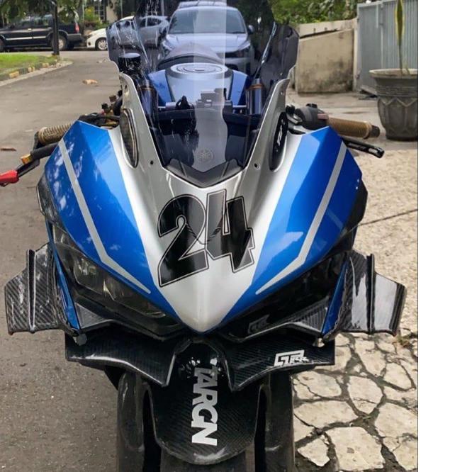 Windshield all new yamaha r25 visor r25 gp flyscreen frontshield gp ...