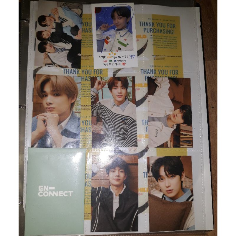 KPOP ENHYPEN EN CONNECT OFFICIAL PHOTOCARDS PC | Shopee Philippines