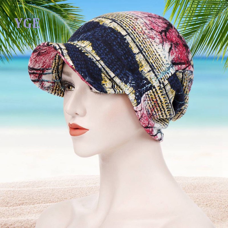 Chemo Headwear Cotton Hats For Hair Loss Yonger Muslim