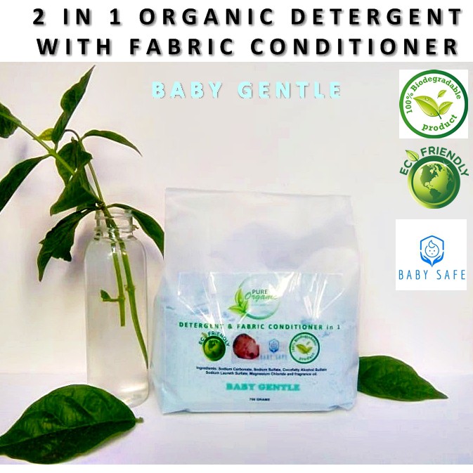 Detergent Powder and Fabric Conditioner Baby Gentle by Pure Organic