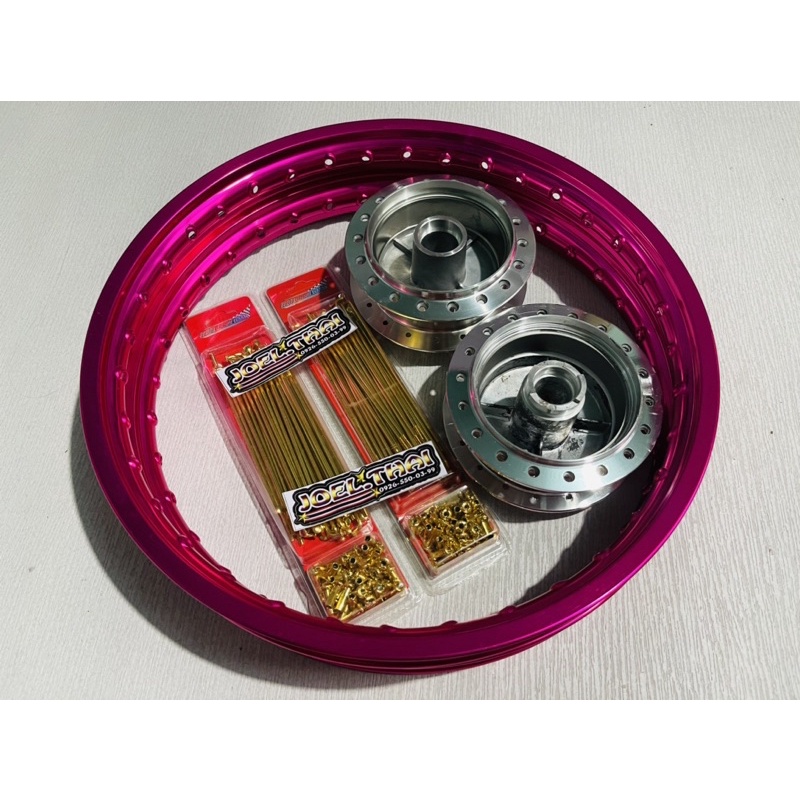 Rim Set Wave100 Drumtype Front And Rear | Shopee Philippines