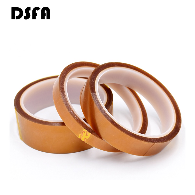 5/8/10/12/15/18mm*10M Double-sided Kapton Tape Polyimide High ...