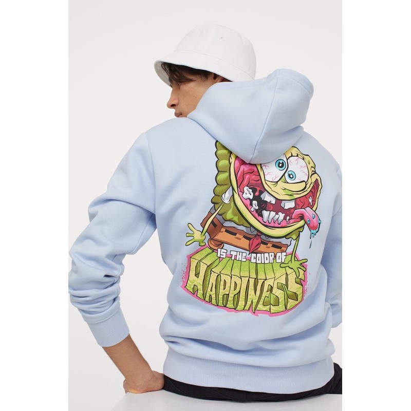 Hoodie Hnm H M Spongebob Happiness Shopee Philippines