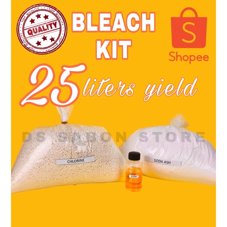 Bleach Kit DIY 25 Liters Yield Shopee Philippines