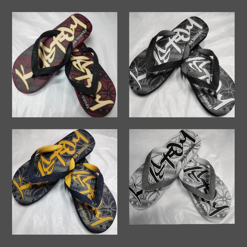 Havana Island Printed Slippers Unisex (please read the size chart) size mesasured in inches