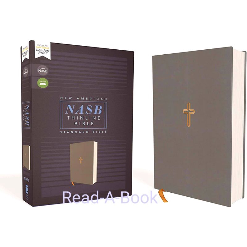 (W/ Slight imperfection) NASB Comfort Print Thinline Bible, Clothbound ...