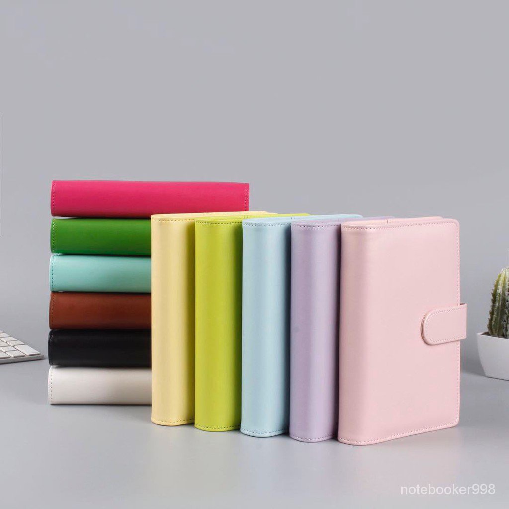 (BINDER ONLY!) A6A5 Binder with 6 rings( MACARON DESIGN) | Shopee ...