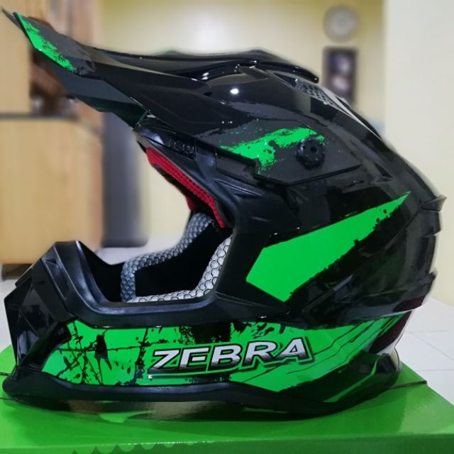 Zebra sales motocross helmet