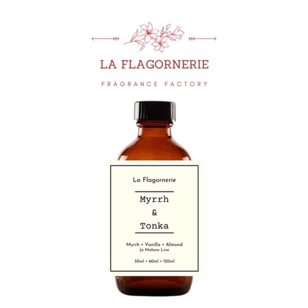 tonka and myrrh fragrance oil
