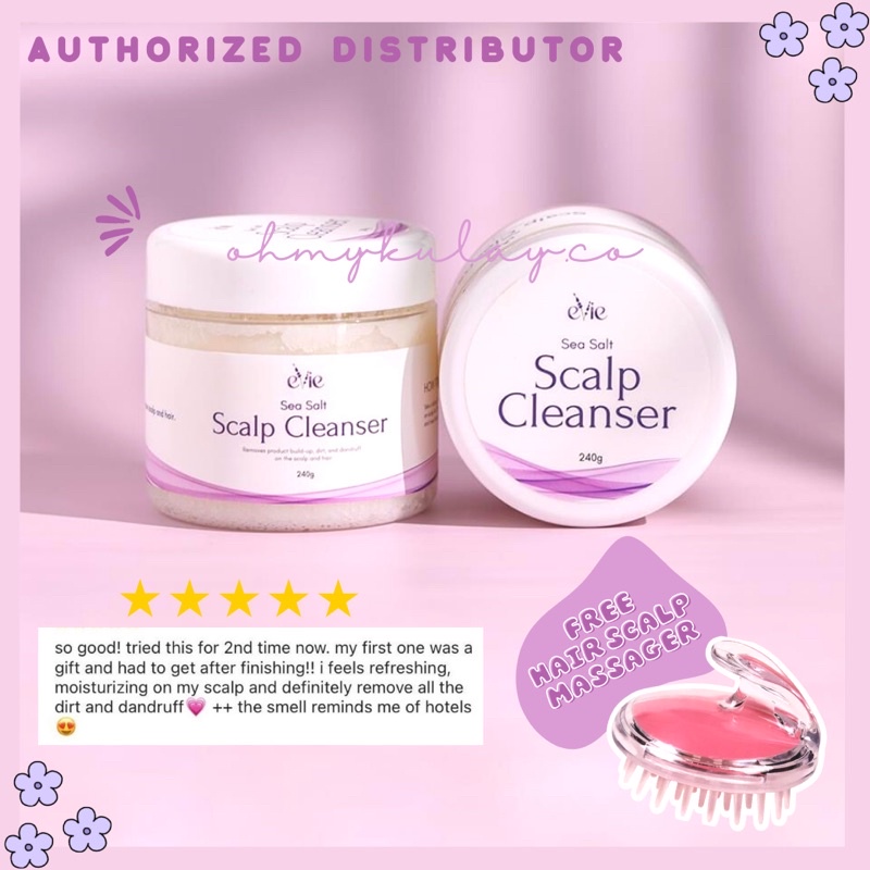[ONHAND] Scalp Cleanser - Evie (Sea Salt Scalp Scrub Cleanser) | Shopee ...