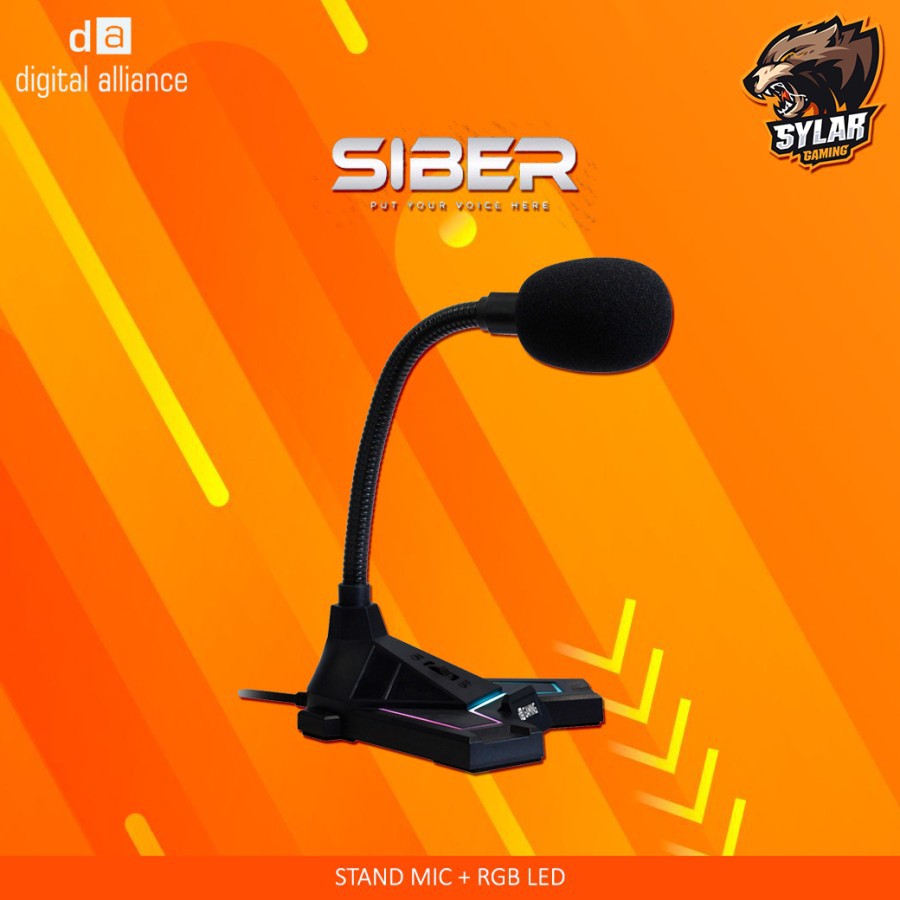 Digital Alliance Siber RGB Gaming Table Microphone | Shopee Philippines