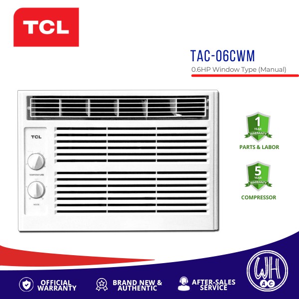 Tcl Hp Inverter Grade Window Type Manual Tac Cwm Shopee