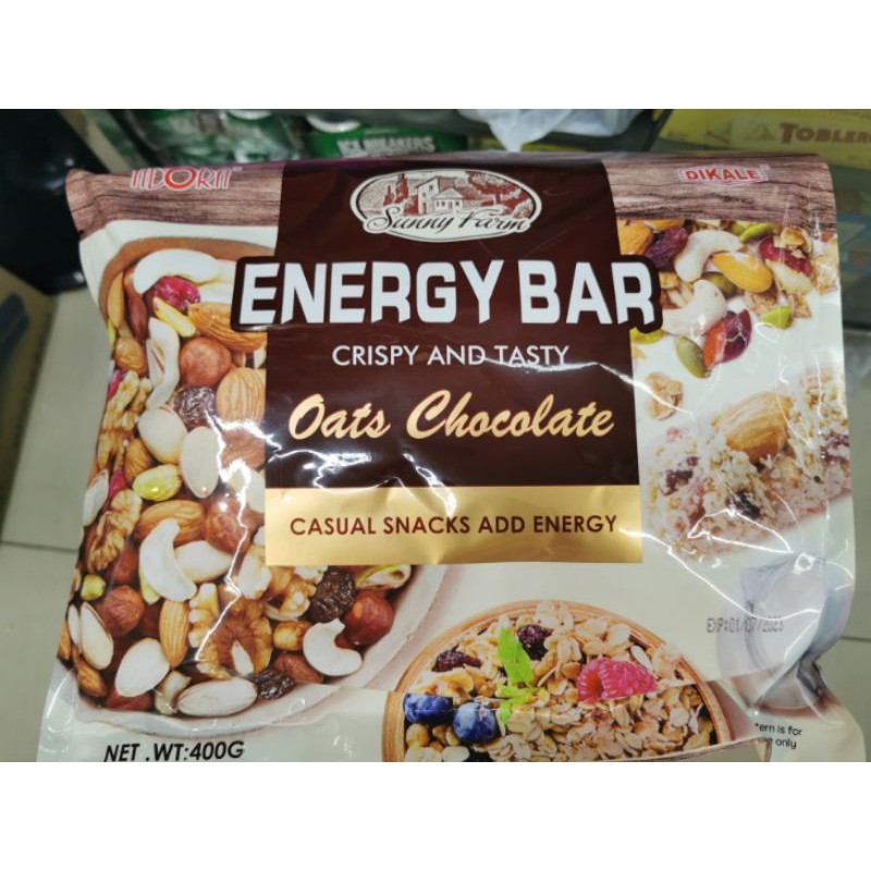 Adora Energy Bar Crispy And Tasty Oats Chocolate Shopee Philippines