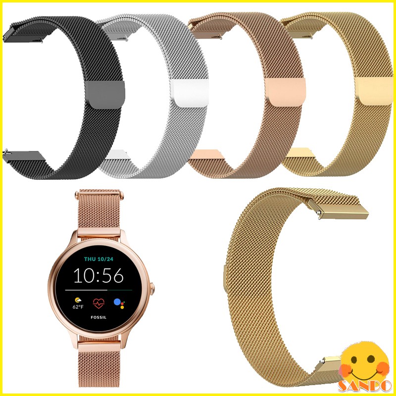 Fossil smartwatch wristband hot sale