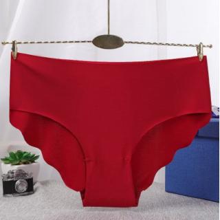 Cheap Women's Invisible Underwear Cotton Spandex Gas Knickers