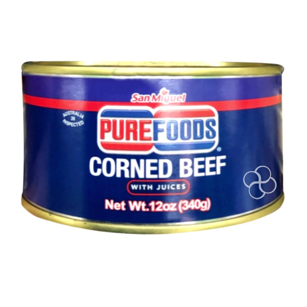 Purefoods Corned Beef 340g WITH JUICES Shopee Philippines