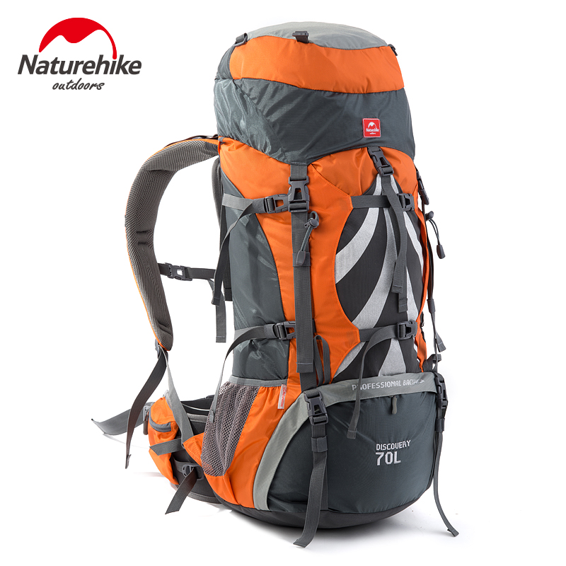 Naturehike Outdoor Mens And Womens 70L Large Capacity Hiking Bag