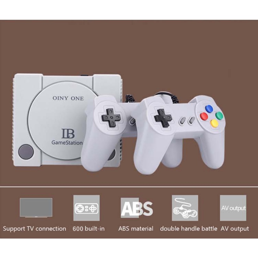 600 Builtin Classic Game Plug and Play Mini Game Station TV Video Game