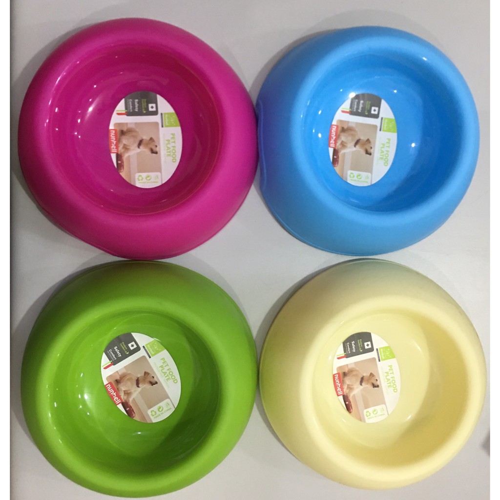 Nunbell Pet Dog Cat Food Plate Bowl pk116 118