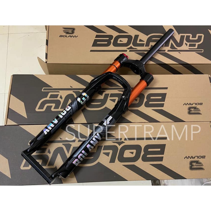 MTB Air Suspension Fork – 26/27.5/29", 120mm Travel, Rebound Adjust, Straight Tube 28.6mm