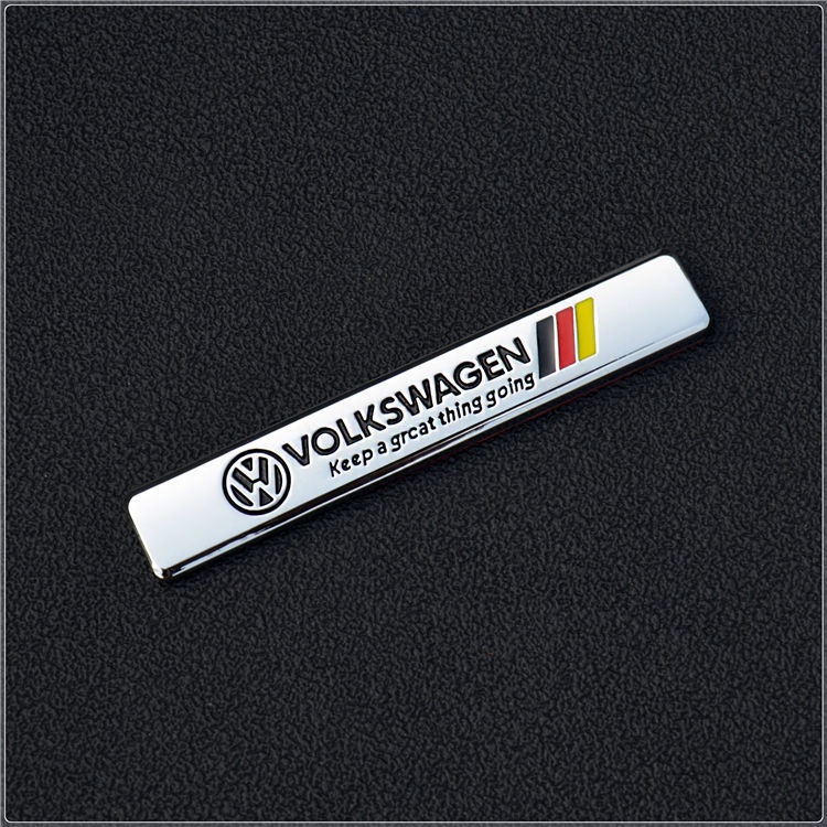 Body Badge Car 3D Chrome Car Stickers Emblem Decals Body Side Sticker ...
