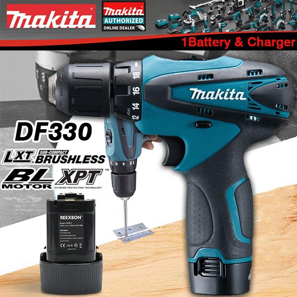2022 New advanced DF330 10.8V 1400Rpm Cordless Drill 12V Lithium ...