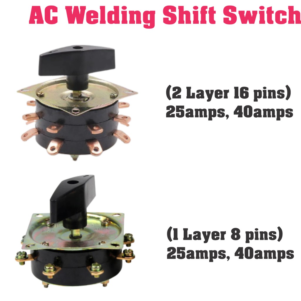 20amp, 40amp 1 and 2 layer changeover switch ac welder shift switch Shopee Philippines